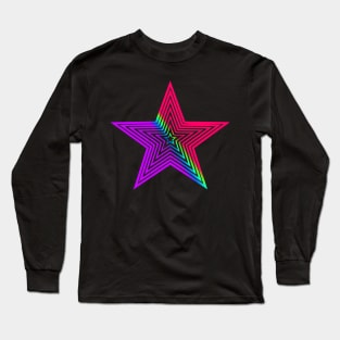 Funky Star Long Sleeve T-Shirt